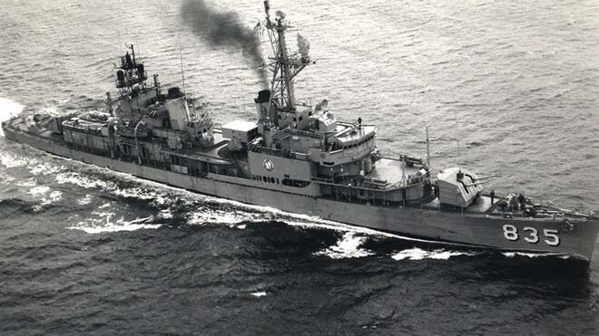 USS Charles P. Cecil (DD-835)
